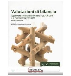 VALUTAZIONI DI BILANCIO. CON CONTENUTO DIGITALE PER