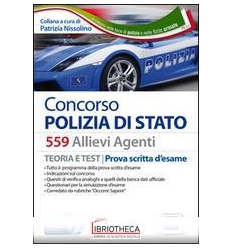 CONCORSO 559 ALLIEVI AGENTI POLIZIA DI STATO. MANUAL