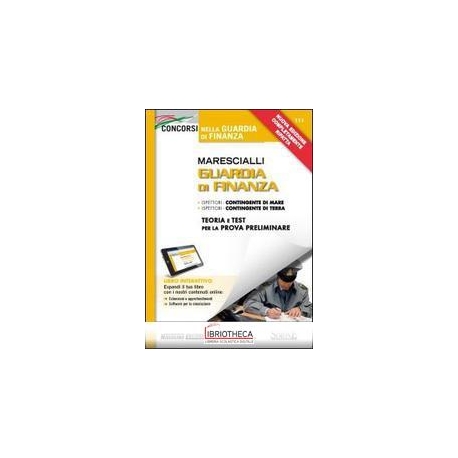 NE/111 MARESCIALLI GUARDIA DI FINANZA -