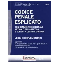 CODICE PENALE 2019 ESPLICATO