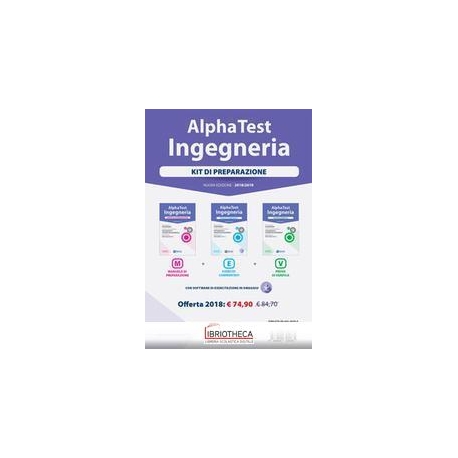 ALPHA TEST. INGEGNERIA. KIT DI PREPARAZIONE. MANUALE