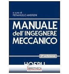 MANUALE DELL'INGEGNERE MECCANICO