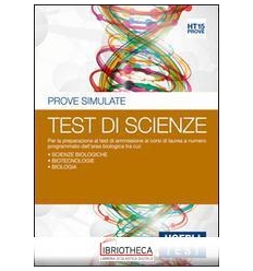 HOEPLI TEST. PROVE SIMULATE. TEST DI SCIENZE. VOL. 1