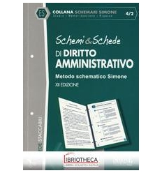 SCHEMI E SCHEDE DI DIRITTO AMMINISTRATIV