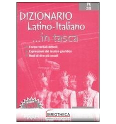 DIZIONARIO. LATINO-ITALIANO