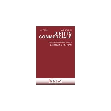 MANUALE DIRITTO COMMERCIALE 14ED.