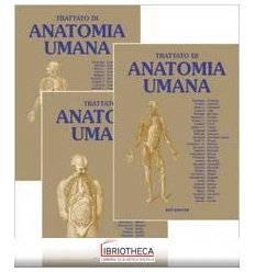 TRATTATO ANATOMIA UMANA 3 VOL