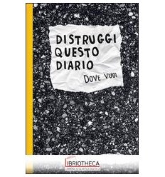 DISTRUGGI QUESTO DIARIO (DOVE VUOI)