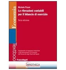 RILEVAZIONI CONTABILI PER IL BILANCIO DI ESERCIZIO (
