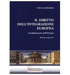 DIRITTO DELL'INTEGRAZIONE EUROPEA - L'ORDINAMENTO DE