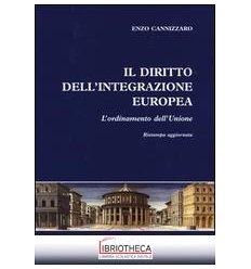 DIRITTO DELL'INTEGRAZIONE EUROPEA - L'ORDINAMENTO DE