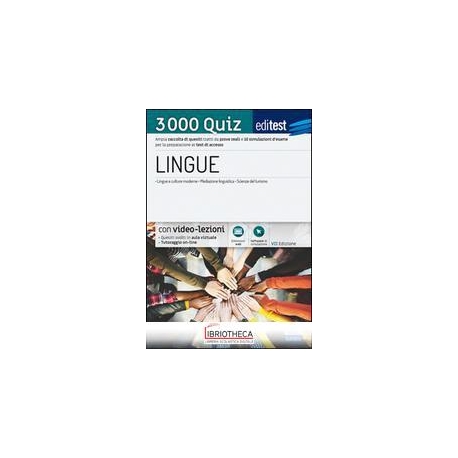 EDITEST. LINGUE. 3000 QUIZ. AMPIA RACCOLTA DI QUESIT