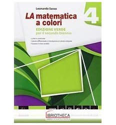 MATEMATICA A COLORI ED. VERDE 4 ED. MISTA