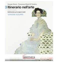 ITINERARIO NELL'ARTE VERSIONE AZZURRA 3 ED. MISTA