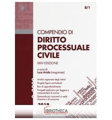 COMPENDIO DI DIRITTO PROCESSUALE CIVILE