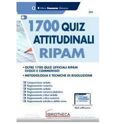 1700 QUIZ ATTITUDINALI RIPAM. CON CONTENUTO DIGITALE