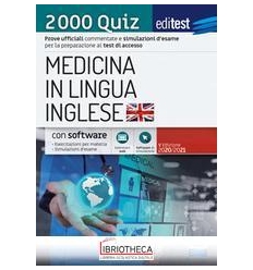 MEDICINA IN LINGUA INGLESE