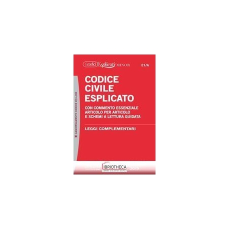 ODICE CIVILE ESPLICATO MINOR