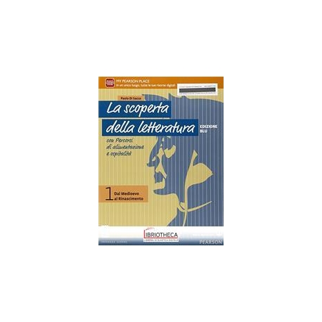 SCOPERTA DELLA LETTERATURA ED. BLU 1 ED. MISTA