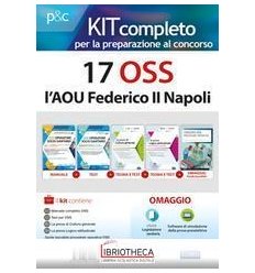 17 OSS L'AOU FEDERICO II NAPOLI. KIT COMPLETO PER LA