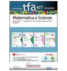 TFA. MATEMATICA E SCIENZE CLASSE A28 (A059) PER PROV