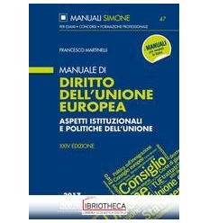 MANUALE DIRITTO UNIONE EUROPEA