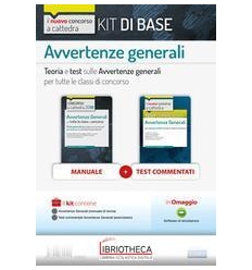 AVVERTENZE GENERALI KIT