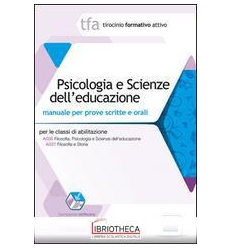 TFA. PSICOLOGIA E SCIENZE DELL'EDUCAZION