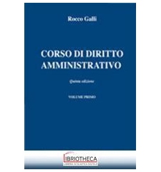 CORSO DI DIRITTO AMMINISTRATIVO