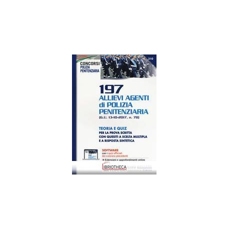 197 ALLIEVI AGENTI POLIZIA PENITENZIARIA (310)
