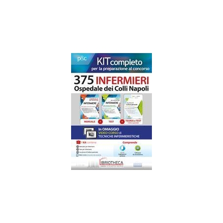 KIT 375 INFERMIERI OSP. COLLI NAPOLI