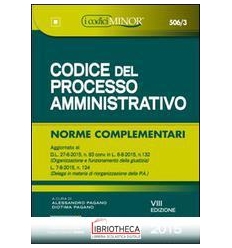 CODICE PROC.AMMINISTR.MINOR 8ED