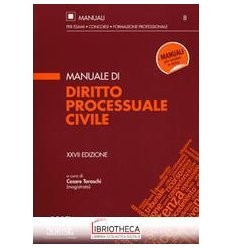 MANUALE DI DIRITTO PROCESSUALE CIVILE