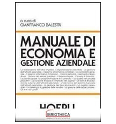 MANUALE DI ECONOMIA E GESTIONE AZIENDALE