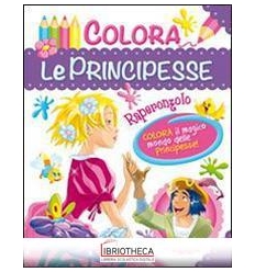 COLORA LE PRINCIPESSE - RAPERONZOLO