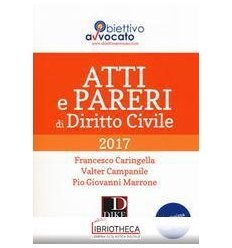 ATTI E PARERI DI DIRITTO CIVILE