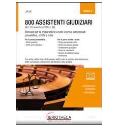 MANUALE - 800 Assistenti Giudiziari