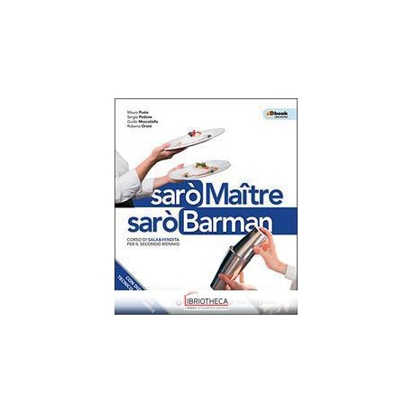 SARÒ MAÎTRE SARÒ BARMAN + DIZIONARIO TECNICO MULTILI