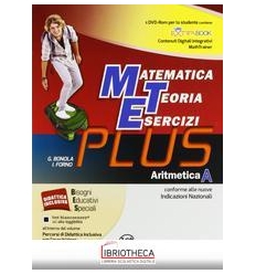 MATEMATICA TEORIA ESERCIZI PLUS VOL A