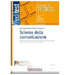 EDITEST 8. MANUALE. SCIENZE DELLA COMUNICAZIONE. PER
