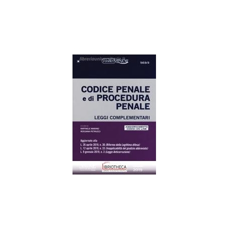 503/3 CODICE PENALE E DI PROCEDURA PENA