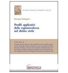 PROFILI APPLICATIVI RAGIONEVOLEZZA DIRITTO CIVILE