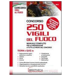 NE/802 CONCORSO 250 VIGILI DEL FUOCO - T