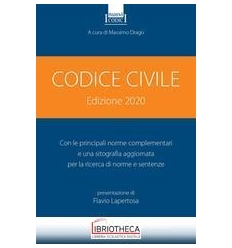 CODICE CIVILE 2020 ED. ONLINE