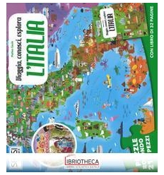 L'ITALIA. VIAGGIA, CONOSCI, ESPLORA. LIBRO PUZZLE