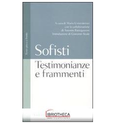 TESTIMONIANZE E FRAMMENTI