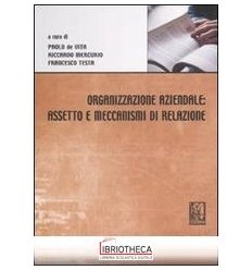 ORGANIZZAZIONE AZIENDALE: ASSETTO E MECCANISMI DI RE