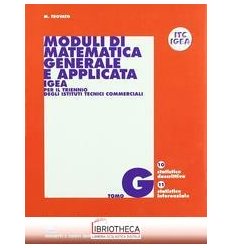 MODULI DI MATEMATICA GENERALE E APPLICATA G