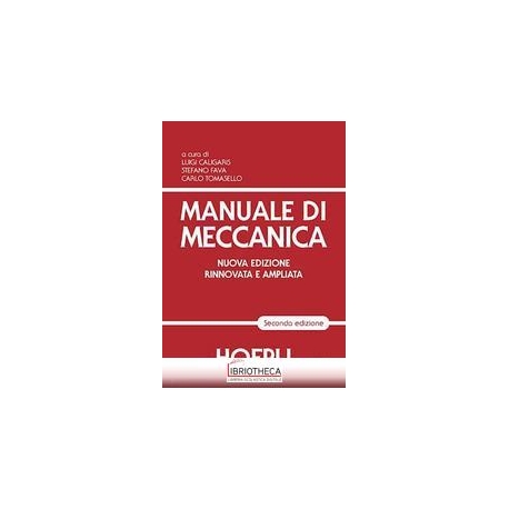 MANUALE DI MECCANICA N.E.