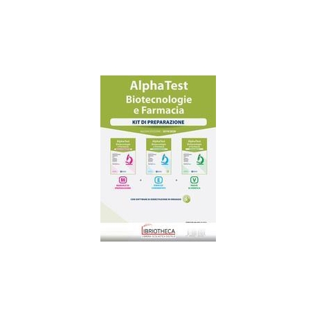ALPHA TEST. BIOTECNOLOGIE E FARMACIA. KI